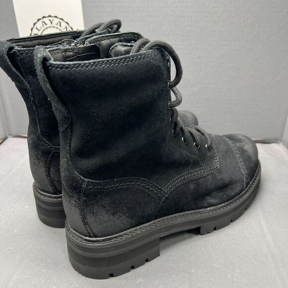 CLARKS ORIANNA CAP LUG SOLE BOOTIE IN BLACK 61530143 Women Size 9 NEW - Picture 5 of 12